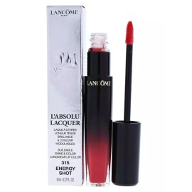 Lancôme NIB Lancome L'Absolue Lacquer Buildable Shine and Lip Color, Longwear - 490 Not Afraid