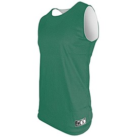 Epic Men's Full-Court 2-Layer Reversible Tank Top Green Basketball Jerseys L