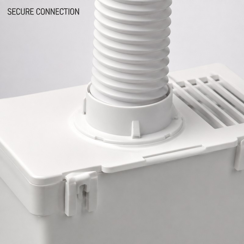 Indoor Tumble Dryer Condenser Vent Kit with 1.2m Hose