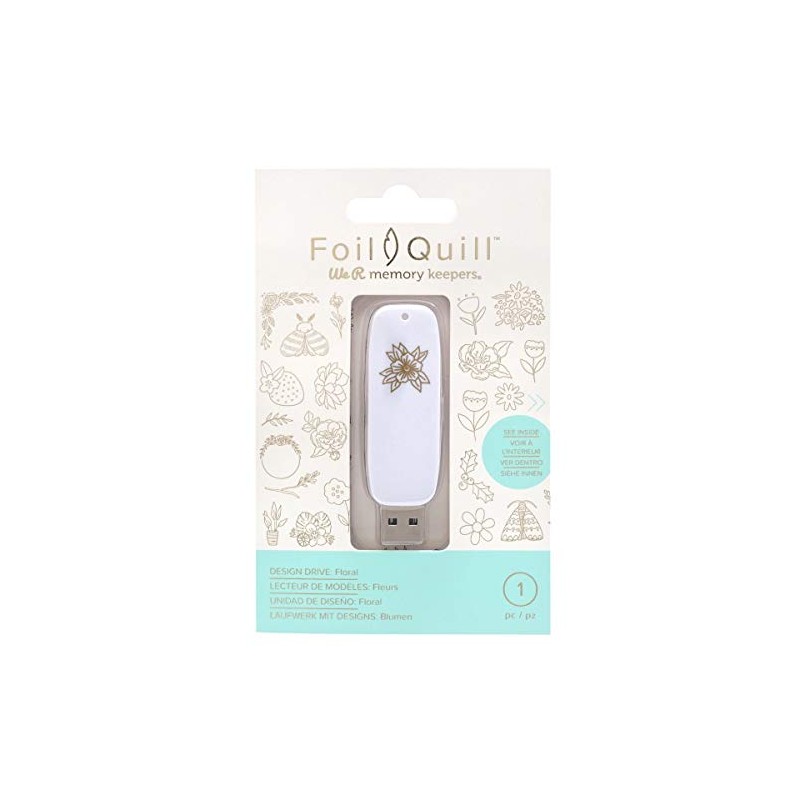 FOIL QUILL USB Drive Floral