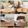 Ranjaner Acrylic Book Stand Clear X-Shaped Holder for Cookbook Reading
