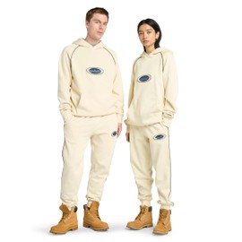 Timberland Men's Oval Logo Hoodie, Angora, X-Small