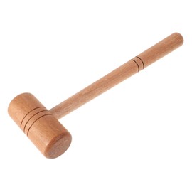 SEWACC Jewelry Hammer with Wooden Handle for Precise Shaping and Repair Multi-Purpose Mallet for Jewelry Making and Woodworking Ergonomic Design for Comfortable Grip