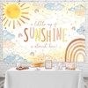 Mocsicka Sunshine Baby Shower Backdrop A Little Ray of Sunshine