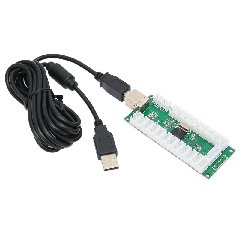 QM070921 Arcade Game Encoder with USB Cable Durable Zero Delay