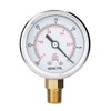 SENCTRL 30inHg Vacuum Pressure Gauge, 2" Dial, 1/4 NPT Lower