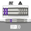 TARGET COLOURS GEN4 PURPLE 90% 19G 2BA SOFT TIP DARTS