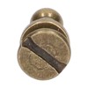 200 Sets Chicago Screws 6x4mm Pure Copper Strong Round Head
