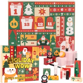 Makeup Advent Calendar 2025-24 Days Advent Calendar for Teen Girls Makeup Gift Set - Advent Beauty Calendar 2025, Individually Boxed Makeup & Cosmetic Surprises - Christmas Gifts for Teen Girls