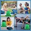 PLULON Green Drawstring Bags Drawstring Backpack Bulk, String Backpack Cinch