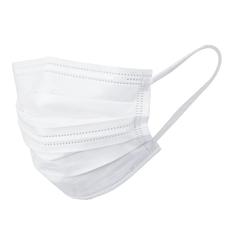 FIN-985S Easy to Breathe W-Wire Non-woven Mask, Pack of 40