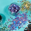 Moon Glitter Holographic Shapes - 100% Cosmetic Glitter for Face,