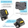 T Tocas 50 Amp Overload Protection Circuit Breaker with Switch