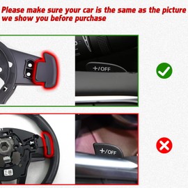 x xotic tech Black Paddle Shifter Extensions Cover Trim Car Interior Accessories Compatible with Mazda 3 2019-up, CX-30 2019-up, CX-50 2023-up, MX-30 2021-2023