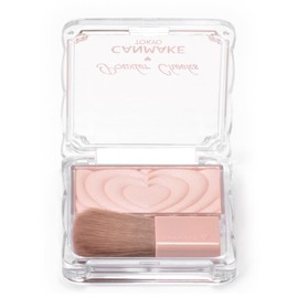 Canmake Powder Cheeks P04 Clever Bage, 0.06 oz (1.8 g), Clear, Glossy, Beige, Highlights