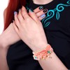Beaded Bracelet for Women Boho Multilayer Tassel Bracelet Stackable Stretch