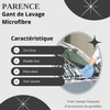 PARENCE. - Car Care Microfibre Wash Mitt / Double-Sided Anti-Scratch