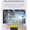 Mini Projector Multifunction HD 1080P WiFi Wireless Wired Screen Projection