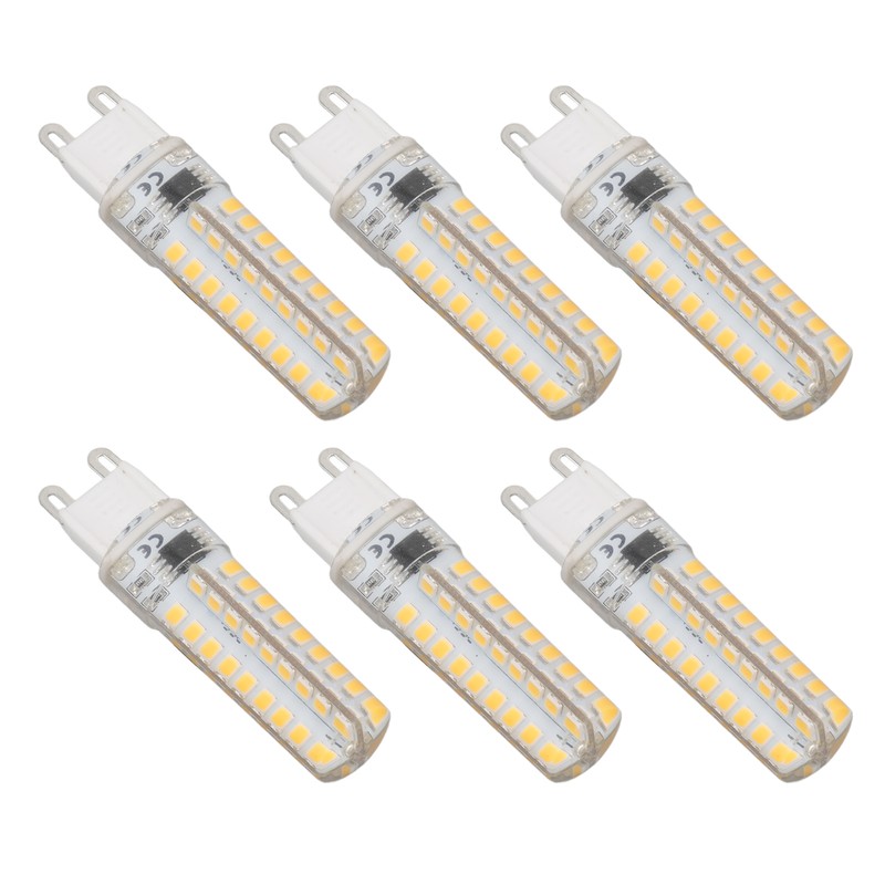 6PCS G9 LED Bulb Dimmable 3W 270LM 72LEDs G9 Bulb