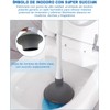 Desatascador de Inodoro de Embolo,Combo de émbolo de Inodoro y