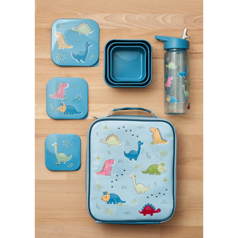 Nesting Snack Boxes, Set of 3 Including Straw Sipper, Tiny