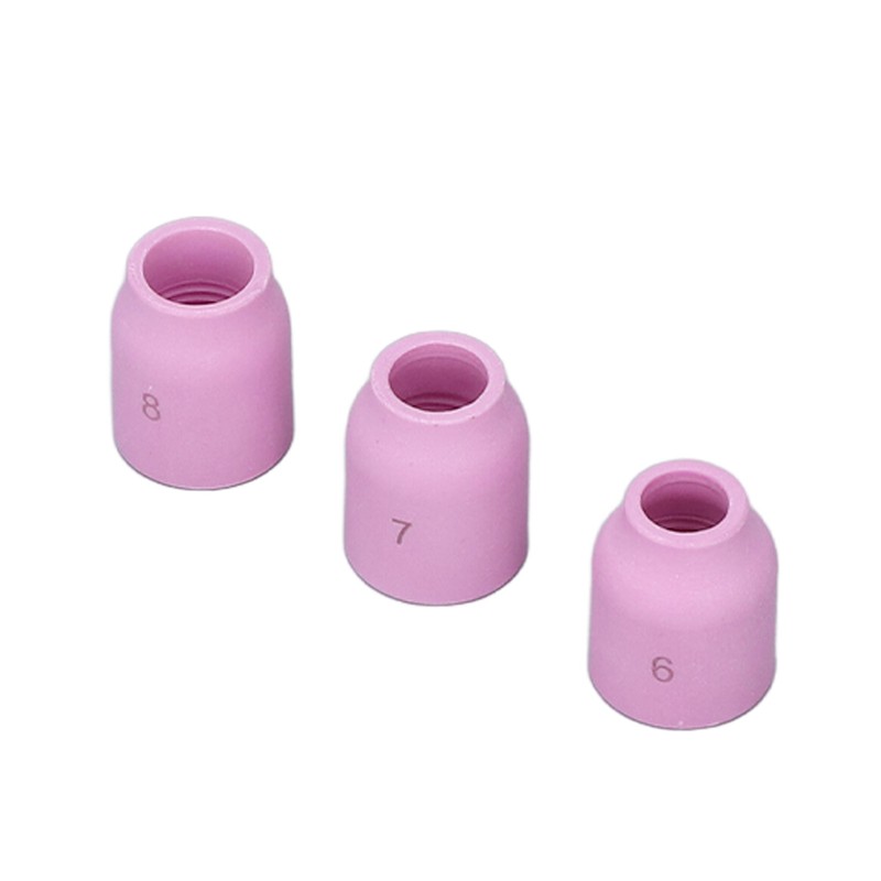 TIG Torch Accessories Welding Gas Lens and Nozzle Glass Cup