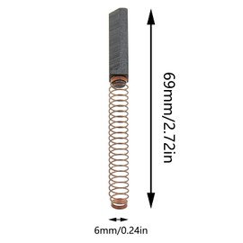 ZZHXSM 4PCS W10380496 Black Blender Carbon Brushes Kitchen Aid Blender Carbon Motor Brushes Suitable for K45 and KSM90 and Older Generation Blenders.