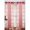 Homefab India 1 Piece Sheer Strips Door Curtain - 7ft,
