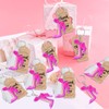 KeeStar 24 Pack Pink High Heels Keyring Party Favor Packs