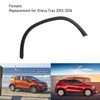 Front Mudguard Flare ABS Wheel Eyebrow Arch Molding Trim Replacement