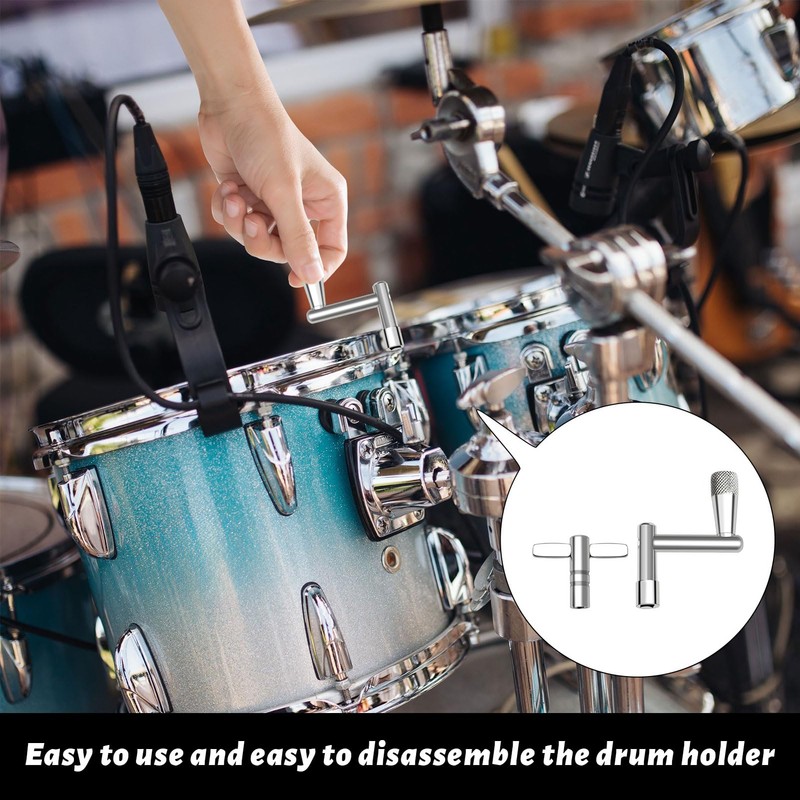 Drum Key Tool,4 PCS Drum Keys,Adjustable Drum Wrench Tool,Drum Tuning