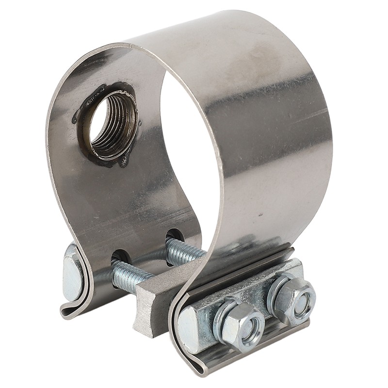 Clamp On Wideband Sensor Bung Adapter Adjustable Stainless Steel Oxygen