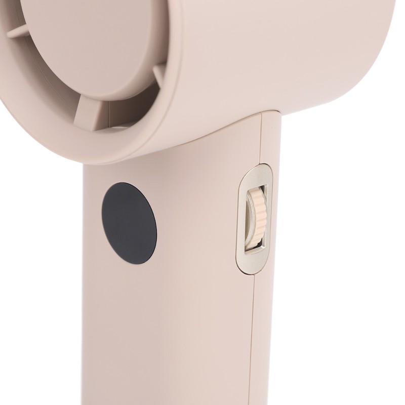 Handheld Fan LED Display Power Adjustable Portable Fan Night Light