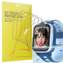 Blueshaweu Schutzfolie Kompatibel für AstraMinds Smartwatch Kinder K15, HD klar Flexible TPU Displayschutzfolie [6 Stück] Kompatibel mit AstraMinds K15 Smartwatch (transparent)