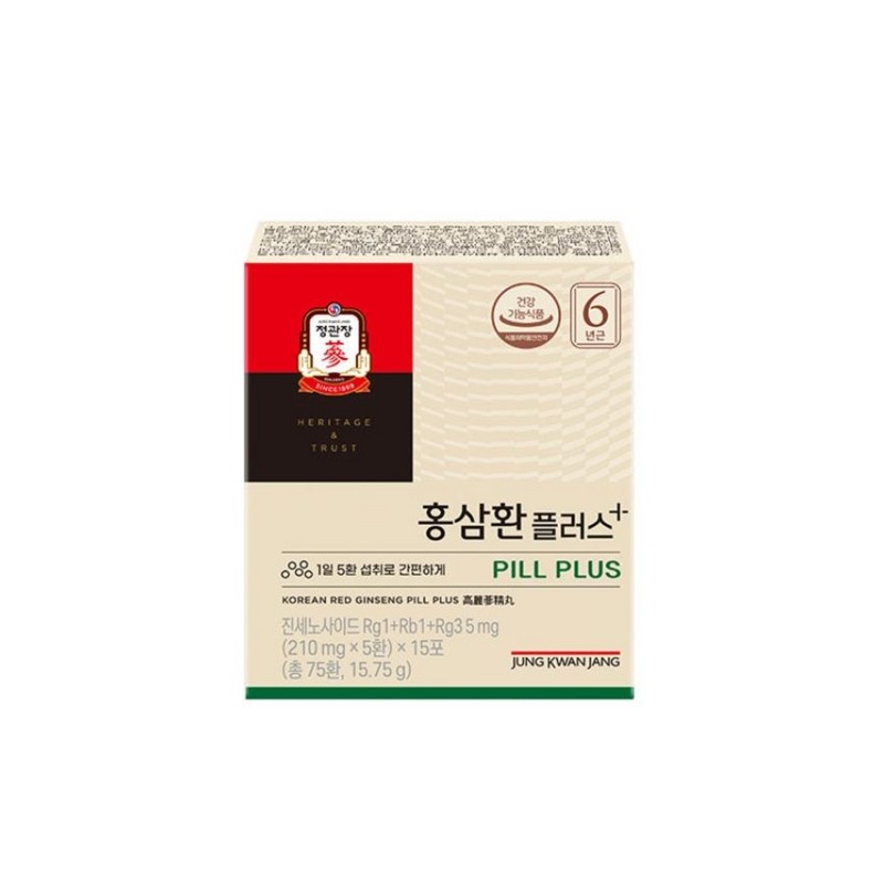 Galleria Jeonggwanjang Hongsam Pill Plus (210mg, 150 pills) / 갤러리아