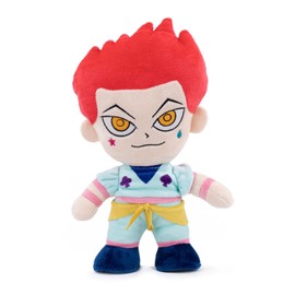 BARRADO Hunter X Hunter Character Cuddly Toy - 28 cm - Gon, Killua, Kurapika, Hisoka - Super Soft Quality (Hisoka)