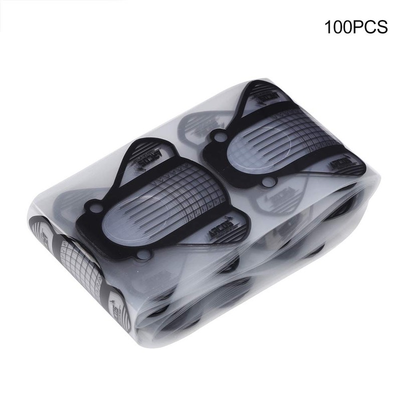 100pcs Nail Art Tips Extension, Nail Art Transfer Sticker Form