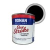 Ronan One-Stroke Lettering Enamel (Black, 1/2 Pint)