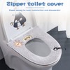 LDBKLGHJ 3 Pcs Toilet Seat Cover – Soft and Comfortable