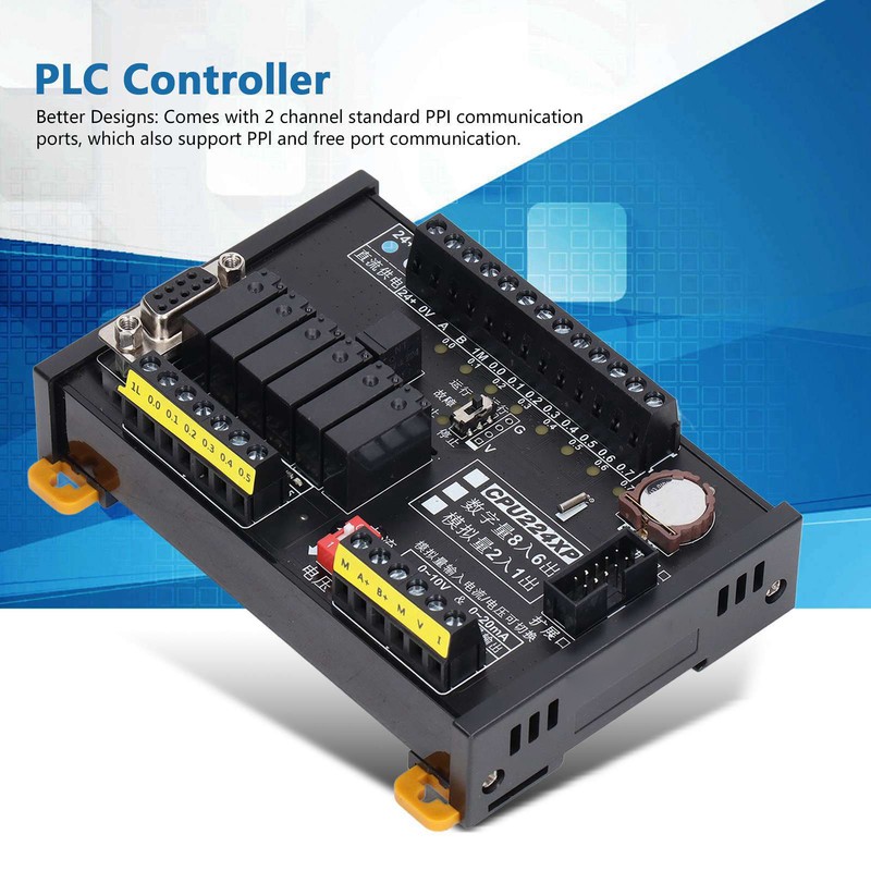 PLC Controller Programmable Logic Control Module Industrial Board DC 24V