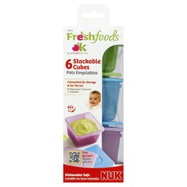 NUK Stack & Store Food Storage Cubes with Lids