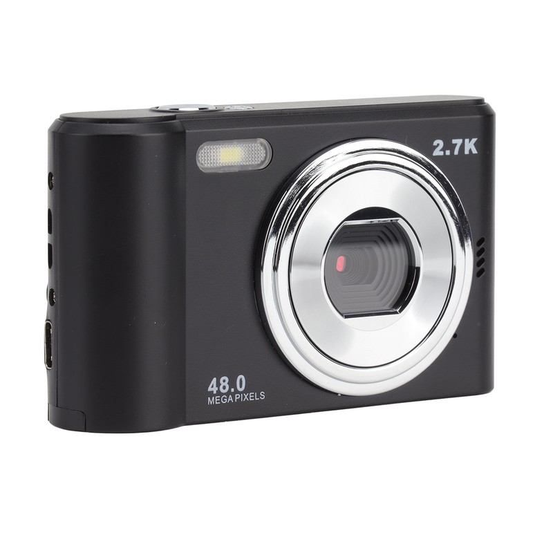 Kids Digital Camera Black 44MP 1080 Video Entry Level CCD