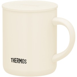 Thermos JDG-351C MWH Vacuum Insulated Mug, 11.8 fl oz (350 ml), Milk White