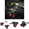 22mm Universal Motorcycle Handlebar Headlight Brake Fog Lights Horn Dual