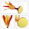 Keenso Neoprene Hand Shuttlecock, Beach Entertainment Indiaca Featherball Hand Badminton
