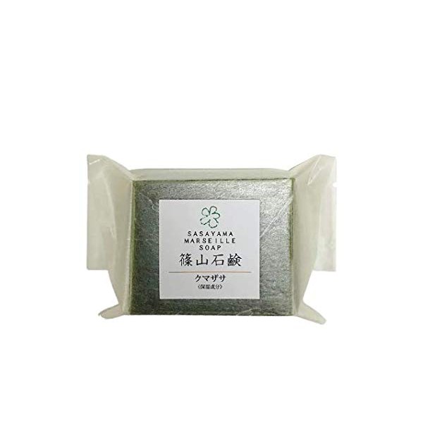 Sasayama Soap, Homemade [Kuma Zasa Soap, 3.2 oz (90 g) x 3 Pieces] [No Pesticides/Cold Process] Additive-free, Bear Bamboo Soap, Face, Whole Body, Solid Soap (Made in Japan) a03a03a03a03