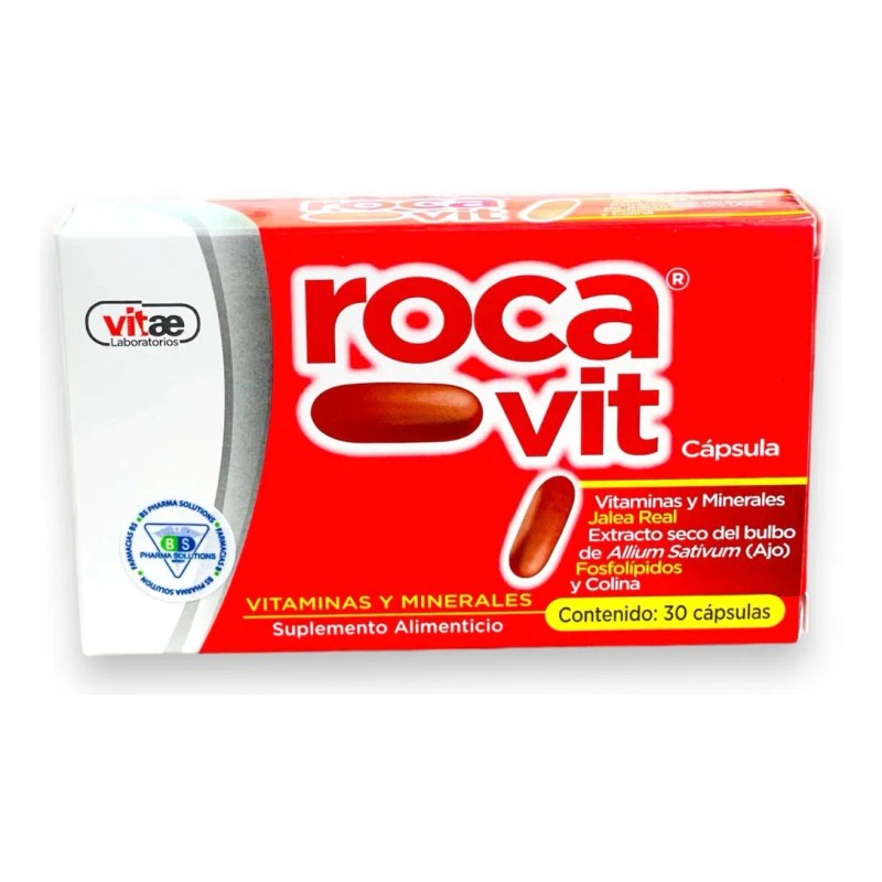 Rocavit C/30 Cápsulas / Vitaminas Y Minerales Cápsulas
