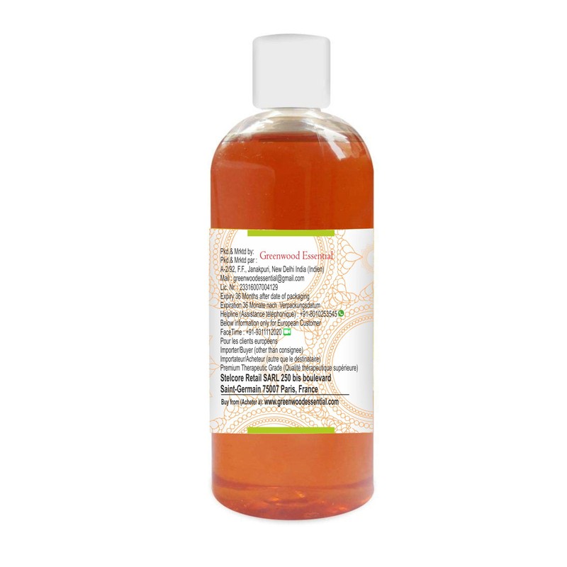 Greenwood Essential Pure Carrot Oil (Daucus Carota) Natural Therapeutic Quality