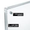 Azar Displays 104778 Slim Deluxe Acrylic Block Frame 8.5” x