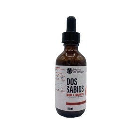 Mamá de Rocco | Extracto de Reishi y Cordyceps "Dos Sabios" | Ganoderma lucidum & Cordyceps militaris | Doble Extracción | 50 mL